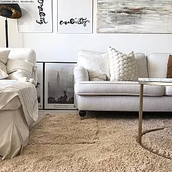 Hochflorteppiche - Cannes (beige)