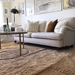 Hochflorteppiche - Cannes (beige)