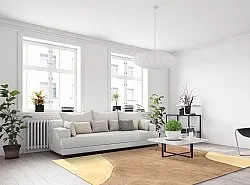 Tapis Wilton - Nisa (marron/beige)