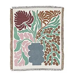 Decken - Bloom Tapestry Blanket (mehrfarbig)