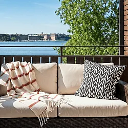 Decken - Überwurf aus Wollmischung - Miranda (rosa)