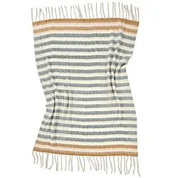 Decken - Überwurf aus Wollmischung - Monica (gelb)