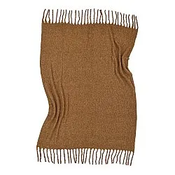 Plaids - Plaid en mélange de laine - Samantha (marron)