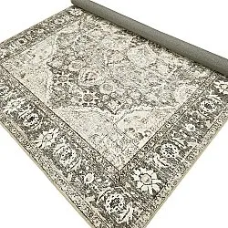 Flachgewebter Teppich - Alvand (schwarz)