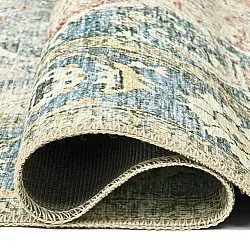 Flachgewebter Teppich - Alvand (blau)