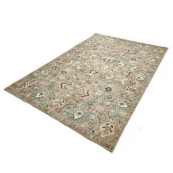 Flachgewebter Teppich - Amena (blau)