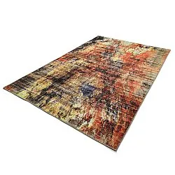 Flachgewebter Teppich - Bechar (rot/mehrfarbig)