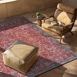 Flachgewebter Teppich - Birjand (rot)