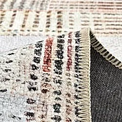 Flachgewebter Teppich - Calla (rot)