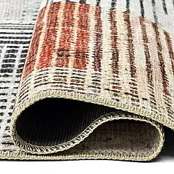 Flachgewebter Teppich - Calla (rot)