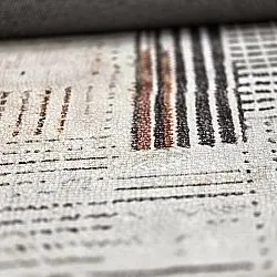 Flachgewebter Teppich - Calla (rot)