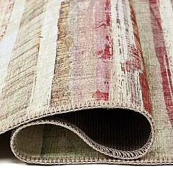 Tapis tissé à plat - Delara (beige/multicolore)