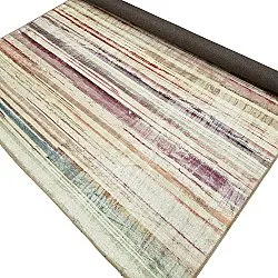 Tapis tissé à plat - Delara (beige/multicolore)