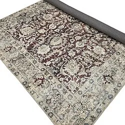 Flachgewebter Teppich - Delvar (rot)