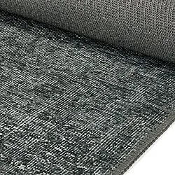 Flachgewebter Teppich - Elarion (schwarz)