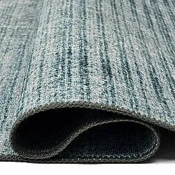 Flachgewebter Teppich - Elarion (blau)