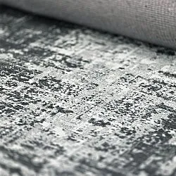 Flachgewebter Teppich - Elira (schwarz)