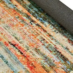 Flachgewebter Teppich - Kazea (orange/multi)