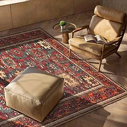 Tapis tissé à plat - Khalamir (rouge)