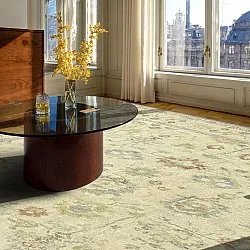 Flachgewebter Teppich - Linaar (creme)