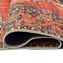 Flachgewebter Teppich - Madevan (rot)