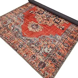 Flachgewebter Teppich - Madevan (rot)