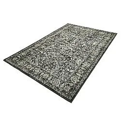 Flachgewebter Teppich - Meralis (schwarz)