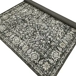 Flachgewebter Teppich - Meralis (schwarz)