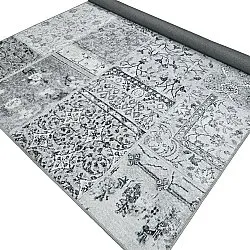 Flachgewebter Teppich - Myrina (grau)