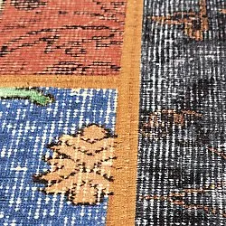 Flachgewebter Teppich - Myrina (rot/mehrfarbig)