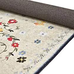 Flachgewebter Teppich - Nabilar (creme)