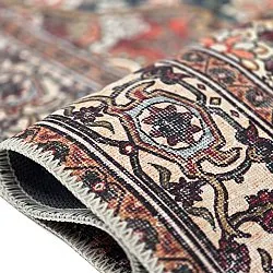 Flachgewebter Teppich - Samaria (rot)