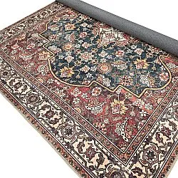 Flachgewebter Teppich - Samaria (rot)