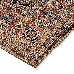 Flachgewebter Teppich - Selamira (blau/mehrfarbig)