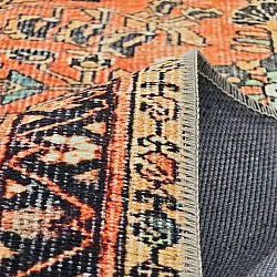 Flachgewebter Teppich - Yasirah (orange)