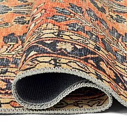 Flachgewebter Teppich - Yasirah (orange)