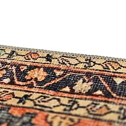 Flachgewebter Teppich - Yasirah (orange)