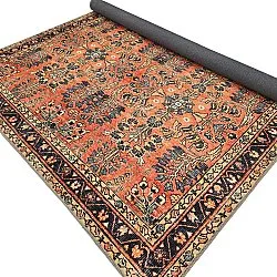 Flachgewebter Teppich - Yasirah (orange)