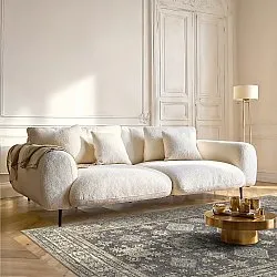 Flachgewebter Teppich - Zuleina (dunkelgrau)