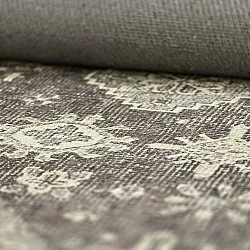 Flachgewebter Teppich - Zuleina (dunkelgrau)