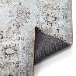 Tapis tissé à plat - Adeleine (gris/beige)