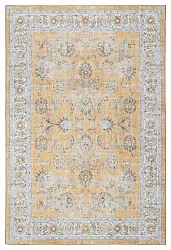 Tapis tissé à plat - Adeleine (jaune)