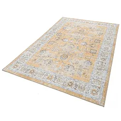 Tapis tissé à plat - Adeleine (jaune)
