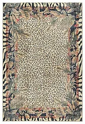 Tapis tissé à plat - Katavi (beige/multicolore)