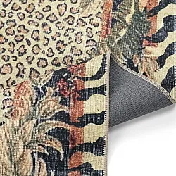 Flachgewebter Teppich - Katavi (beige/mehrfarbig)