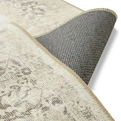 Tapis tissé à plat - Mateur (beige)