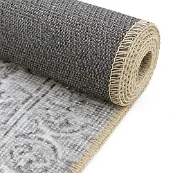 Flachgewebter Teppich - Milazzo (grau)