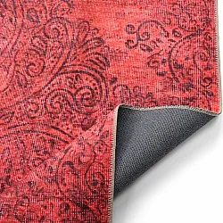 Flachgewebter Teppich - Valenza (rot)