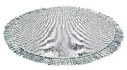 Runde Teppiche - Pike (blau)