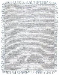 Tapis en laine - Pike (bleu)